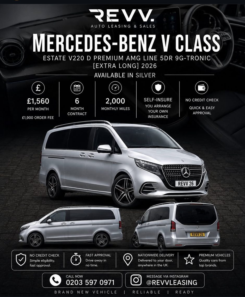 Mercedes V-Class AMG Line