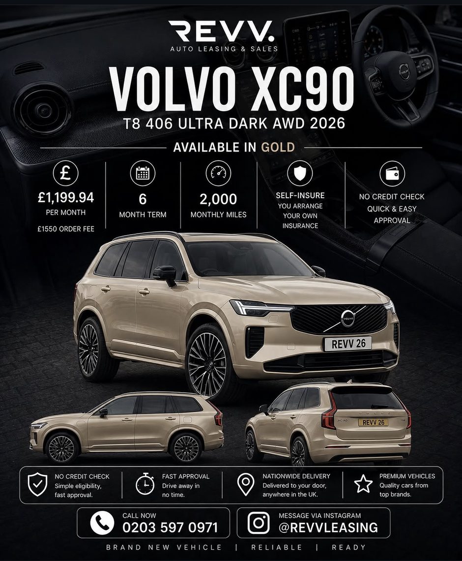 Volvo XC90 T8 Ultra Dark